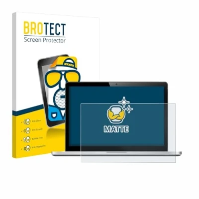 Immagine di brotect Pellicola Protettiva Opaca 15.6&quot; per Notebooks con 39.6 cm (15,6 pollici) [345 mm x 194 mm, 16:9] Proteggi Schermo Anti Riflesso