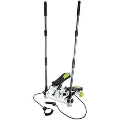 Immagine di HMS Stepper versione Nordic Walking con manubrio regolabile ed elastici integrati