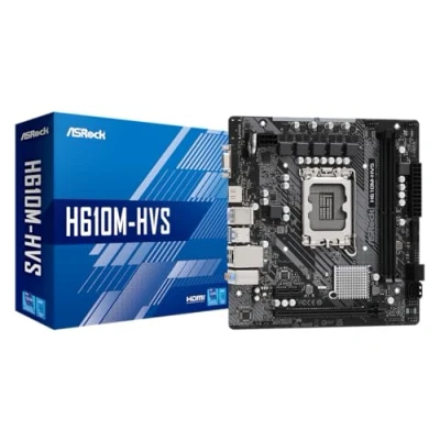 Immagine di PLACA BASE ASROCK H610M HVS INTEL 2XDDR4 LGA 1700 MICRO ATX 90 MXBHT0 A0UAYZ