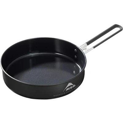 Immagine di MSR Ceramic Nonstick Backpacking Skillet with Fusion Coating, Black