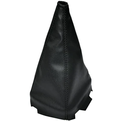 Immagine di Aerzetix C57778 Cuffia soffietto per leva del cambio compatibile con Citroen C1 I, Peugeot 107 Toyota Aygo I : a partire dal 2005 colore: nero in pelle sintetica