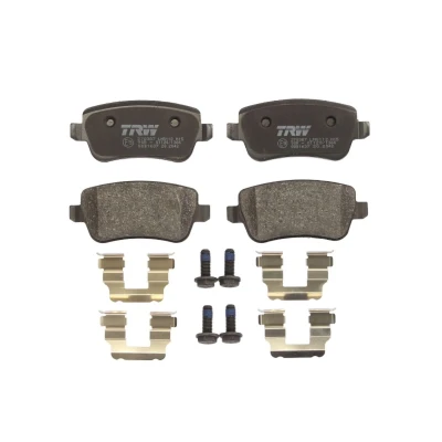Immagine di TRW COTEC GDB1637 Kit pastiglie freno Non predisposto per contatto segnalazione usura con bulloni pinza accessori