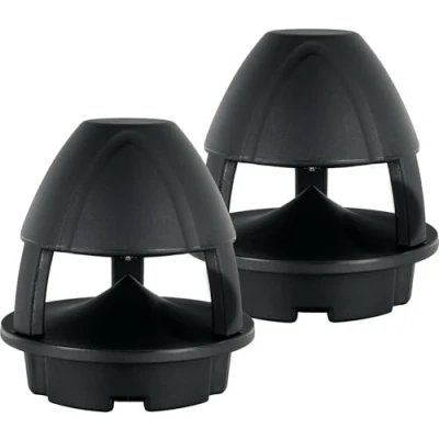 Immagine di Coppia McGrey WPL 660BK BT 360 Altoparlanti per esterni Cassa attiva il giardino a 2 Vie portata Bluetooth: circa 10 metri IP56, resistente ai raggi UV e impermeabile Nero