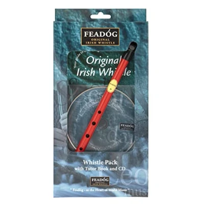 Immagine di Feadog Pacchetto triplo fischietto rosso D, FW03R