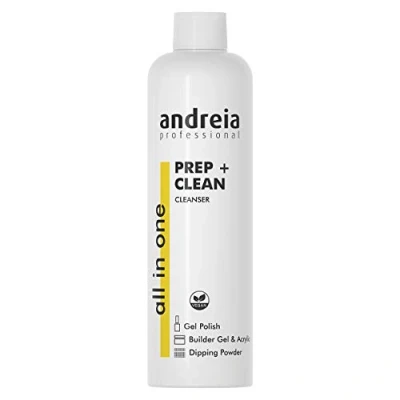 Immagine di Andreia Professional Tutto in uno Prepara e pulisci Per unghie a immersione, smalto gel, gel costruttore acrilico 250ml