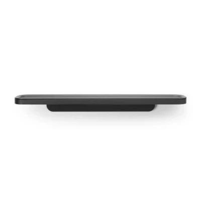Immagine di Brabantia Mindset Mensola da Bagno Resistente alla Corrosione Organizzatore Parete per la Doccia Adatta come Porta Asciugamani Materiale di Fissaggio Incluso Infinite Grey 42 x 8.6 cm