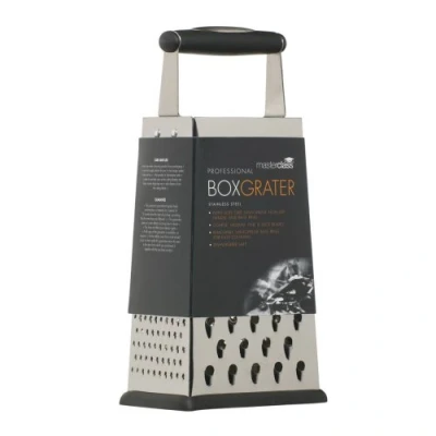 Immagine di MasterClass Grattugia Antiscivolo con Manico, Acciaio Inossidabile, 24.5 cm (9.5&quot;)