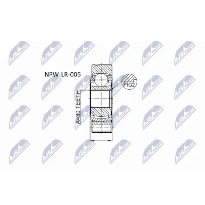 Immagine di NTY NPW LR 005 Kit Giunto Omocinetico Assale posteriore Sx, Dx LAND ROVER: Range Rover 3