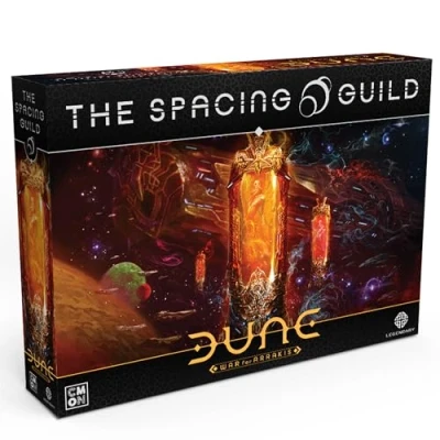 Immagine di Dune: The Spacing Guild Espansione del gioco da tavolo con miniature asimmetrico per bambini e adulti, età 14+, 1 4 giocatori, 120 minuti di gioco, realizzato CMON