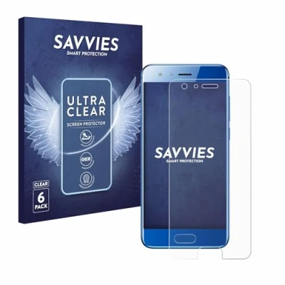 Immagine di savvies (6 Pezzi Pellicola Protettiva per Honor 9 Protezione Schermo Trasparente