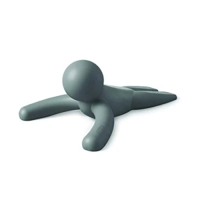 Immagine di Umbra Buddy Fermaporta, set di 2 pezzi, Gomma, Antracite
