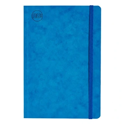 Immagine di NU: Craze Cloud Range NU003960 FSC BL Taccuino a righe, formato A5, 160 pagine, colore: Blu