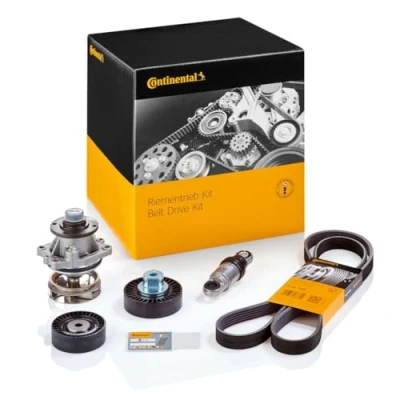 Immagine di CONTITECH CT881K5 Kit cinghia di distribuzione 117 con viti per albero a camme FORD: FIESTA 6, C Max 2, FOCUS 3, VOLVO: V50, C30, S40 II