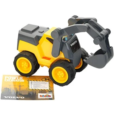 Immagine di Theo Klein Volvo Power Escavatore a cucchiaia di Alta qualità in Scala 124 Pala con Giunti robusti Dimensioni 22,5 cm x 11,5 12,5 Giocattolo per Bambini Partire da 3 Anni