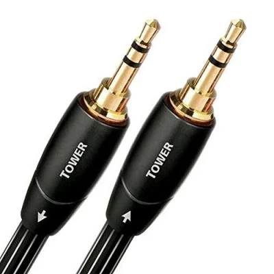 Immagine di AudioQuest 1,5 m Tower 3,5 mm cavo audio nero Cavi (3,5 mm, rame, m, nero)