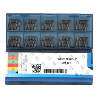 Immagine di CDBP Inserto di tornitura in carburo Cnmg120408 Cnmg432 Inseriti per Tornio CNC Lame fresatura Strumento tornitura,10 Pezzi