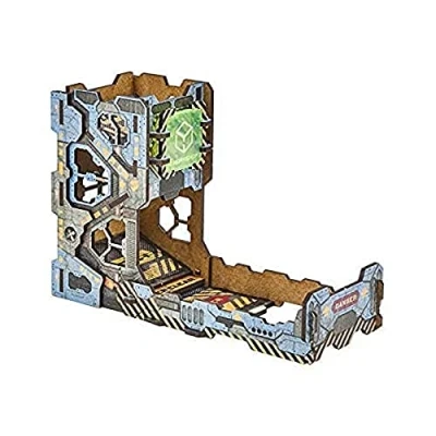 Immagine di Q Workshop Medieval Dice Tower for Rolling (Tech Color), Multicolore