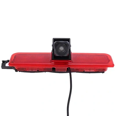 Immagine di Telecamera Auto Posteriore con Luce Del Freno, Visione Notturna IR HD Impermeabile Retromarcia per VW Caddy Life 2K Facelift III Kasten 2KA Kombi Cross maxi Tdi dritte 3 2003 2014 Bj Van
