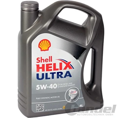 Immagine di Olio motore SHELL Helix Ultra 5W40, 4L
