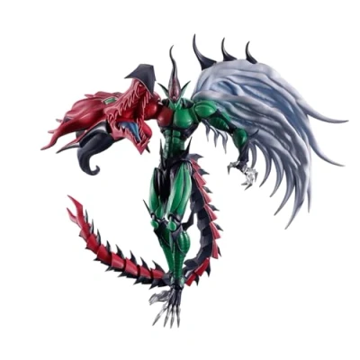 Immagine di TAMASHII NATIONS Yu Gi Oh! GX Elemental Hero Flame Wingman, Bandai Spirits S.H.MonsterArts Action Figure