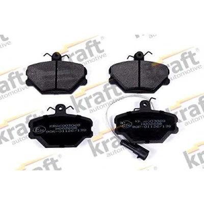 Immagine di KRAFT 6003060 Kit pastiglie freno Assale anteriore Con contatto segnalazione usura FIAT: Panda I Hatchback, Uno Tempra S.W.