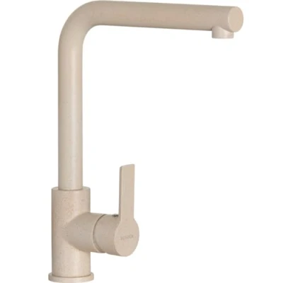 Immagine di SCHOCK Miscelatore Aquatown Monocomando con Canna Alta a Ponte, Colore Avena, h320