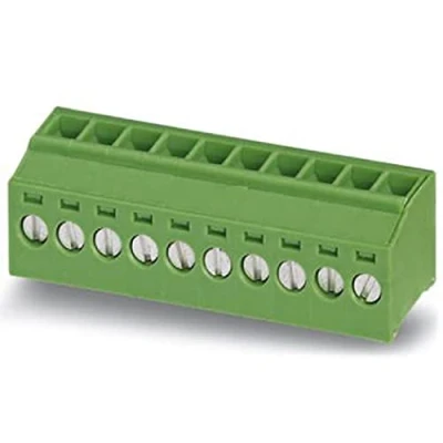 Immagine di Phoenix Contact 1868209 Morsetto a vite 1.50 mm² Numero Poli (num) 10 Verde 50 pz.