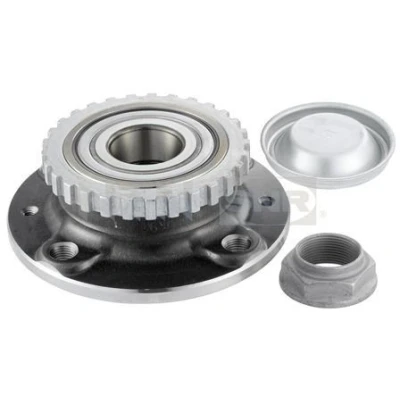 Immagine di SNR R166.29 Kit cuscinetto ruota con in gomma, ingranaggio 129mm CITROËN: Xsara Picasso, Berlingo / First I