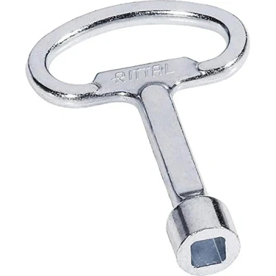 Immagine di Rittal SZ 2547.000 Chiave per armadi di comando 7 mm quadrato Acciaio 1 pz.
