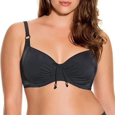 Immagine di Dorina FIJI NON Padded Bikini pezzo sopra, Donna, Taglia: 80C, Black