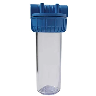 Immagine di WK Contenitore Filtro 10&quot; 3/4&quot; Tipo 3 Pezzi Staffabili Made in Italy Struttura Robusta e Versatile per Filtrazione dell&#039;Acqua