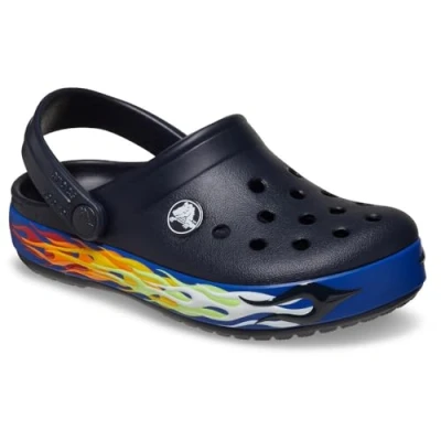 Immagine di Crocs Crocband Clog T, Zoccoli Unisex Bambini e ragazzi, Lights (Deep Navy), 19/20 EU
