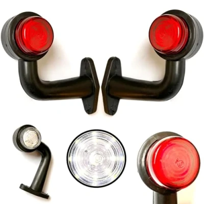 Immagine di Formplas 2 luci di posizione a LED, per camion, rimorchio, 12 V, 24 prova elettrica