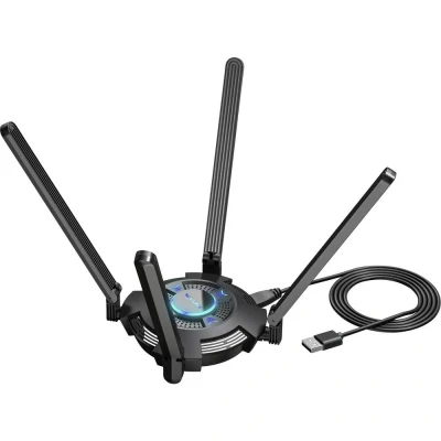 Immagine di Wavlink Vitesse Ultra WiFi 6E AX5400 USB3.0 Adapter Adattatore WLAN USB 3.0 5400 MBit/s