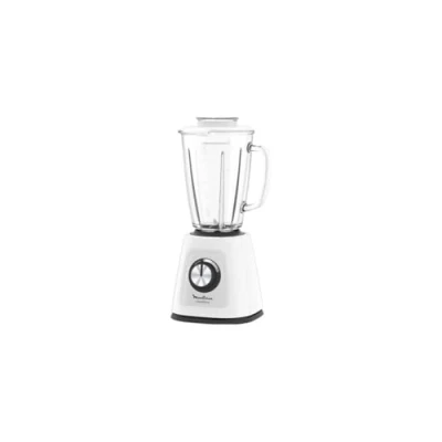 Immagine di Moulinex Blendforce Cristal LM430110 Frullatore in Vetro, 800 W, 4 Lame, con Funzione Trita Ghiaccio, 3 Velocità, Pulizia Facile, Caraffa Vetro Termoresistente da 1.75 l