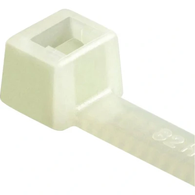Immagine di HellermannTyton 111 05059 T80R HS NA C1 Fascetta per cavi 210 mm 4.70 Naturale stabile al calore 100 pz.