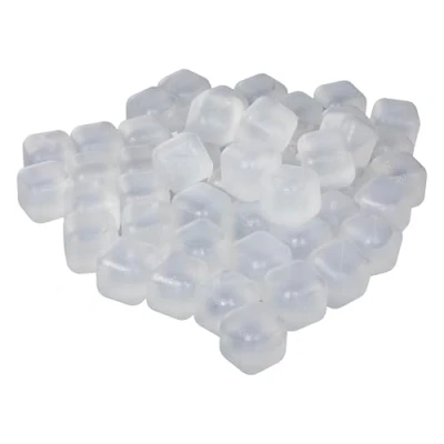 Immagine di trends4ever 200 cubetti di ghiaccio in sacchetto gastro per feste, riutilizzabili, plastica colorata