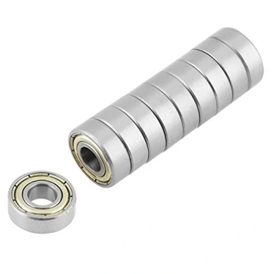 Immagine di 10pz cuscinetto a sfera in acciaio 440C 696ZZ piccolo doppio 6 * 15 5 mm