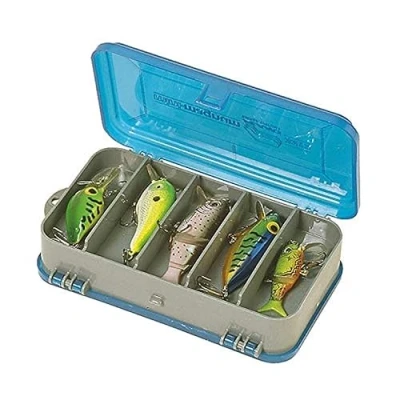 Immagine di Plano Double Sided tackle Organizer Box, Fishing Equipment Storage box compatto, satchel, ottimo per conservare esche, hardbaits, softbaits e altri attrezzi da pesca