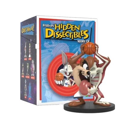 Immagine di Mighty Jaxx Freeny&#039;s Hidden Dissectibles Serie Space Jam, Blind box con una action figure da collezione casuale
