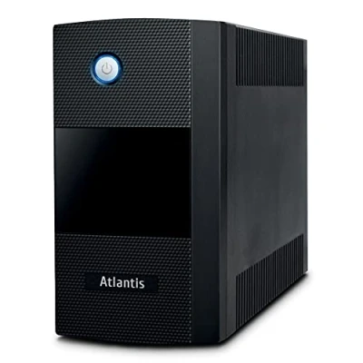 Immagine di Atlantis OnePower S1000LE, UPS Line Interactive 1000VA/600W, AVR, Onda PseudoSinusoidale, 3 prese Schuko, 2 Batterie 12V 5Ah [Italia]