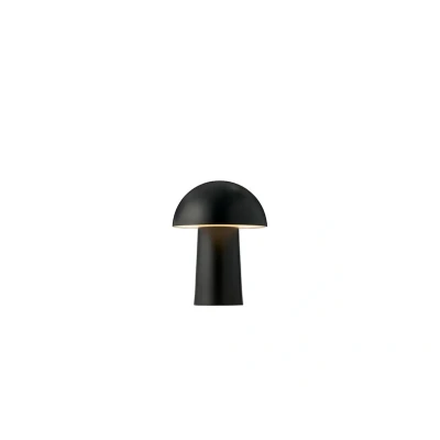 Immagine di DFTP by Nordlux Lampada da tavolo ricaricabile a LED Faye Portatile, nera, dimmerabile, USB