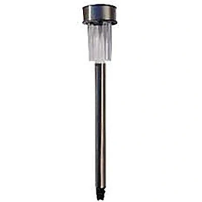 Immagine di Lampada solare da giardino Torcia LED (monocolore) Argento