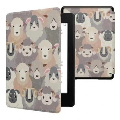 Immagine di kwmobile Cover per Kindle Paperwhite Custodia 6,8 Pollici 11 Generazione 2021 Copertina eReader eBook Reader Case