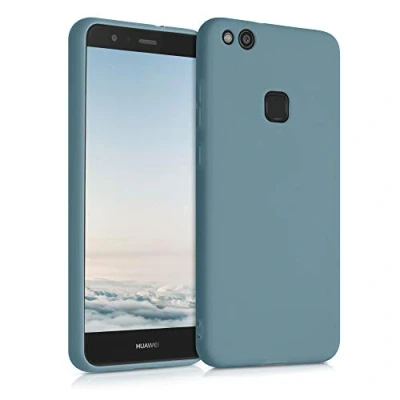 Immagine di kwmobile Custodia Compatibile con Huawei P10 Lite Cover Back Case per Smartphone in Silicone TPU Protezione Gommata artic night