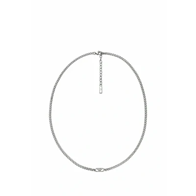 Immagine di Emporio Armani EGS3246040 Collana da uomo in acciaio inox, colore: argento