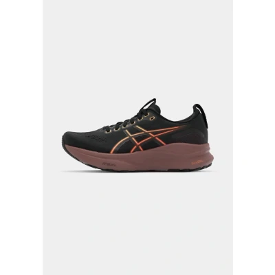 Immagine di Asics GEL Kayano 32 Scarpe da corsa su strada, Donna, Taglia: 40.5, Black/dark currant Sintetico / tessuto