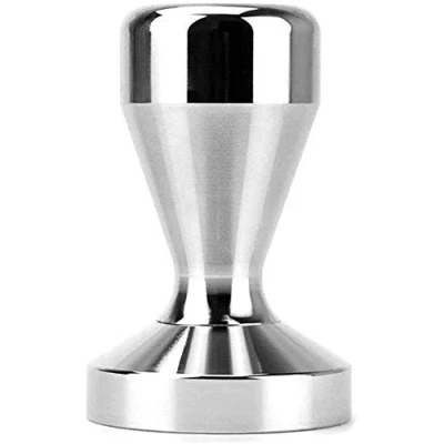 Immagine di Manomissione caffè, Pressa caffè espresso Acciaio inossidabile Argento Colore 51mm manufatti per caffetteria