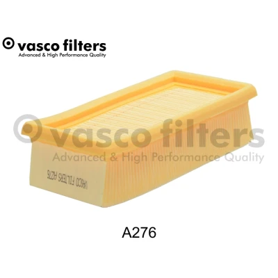 Immagine di DAVID VASCO A276 filtro aria 49 90 176 rettangolare Cartuccia FIAT: Panda I Hatchback, Uno Tipo LANCIA: Y10