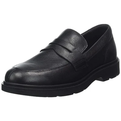 Immagine di Geox Spherica Scarpe senza lacci, Uomo, Taglia: 40, Black Pelle